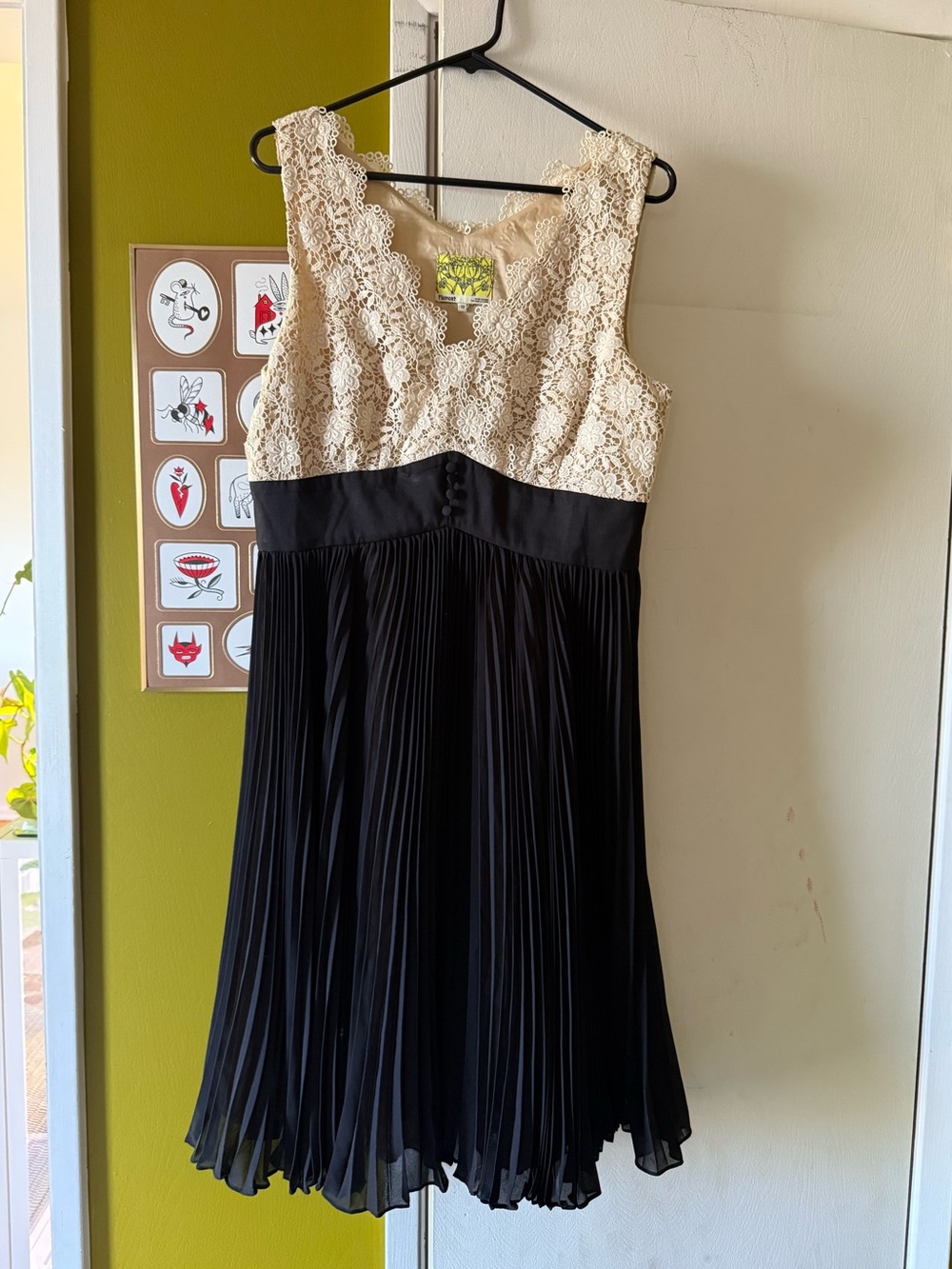 Anthropologie lace dress